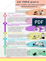 Infografía Lista Habilidades Trabajador Profesional Simple Multicolor