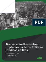 Teorias e Análises Sobre Implementação de Políticas Públicas No Brasil - Indd