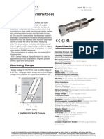 Pressure Transmitters: PXT-K Series