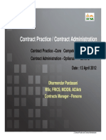 2 Contract Practice and Contract Administration