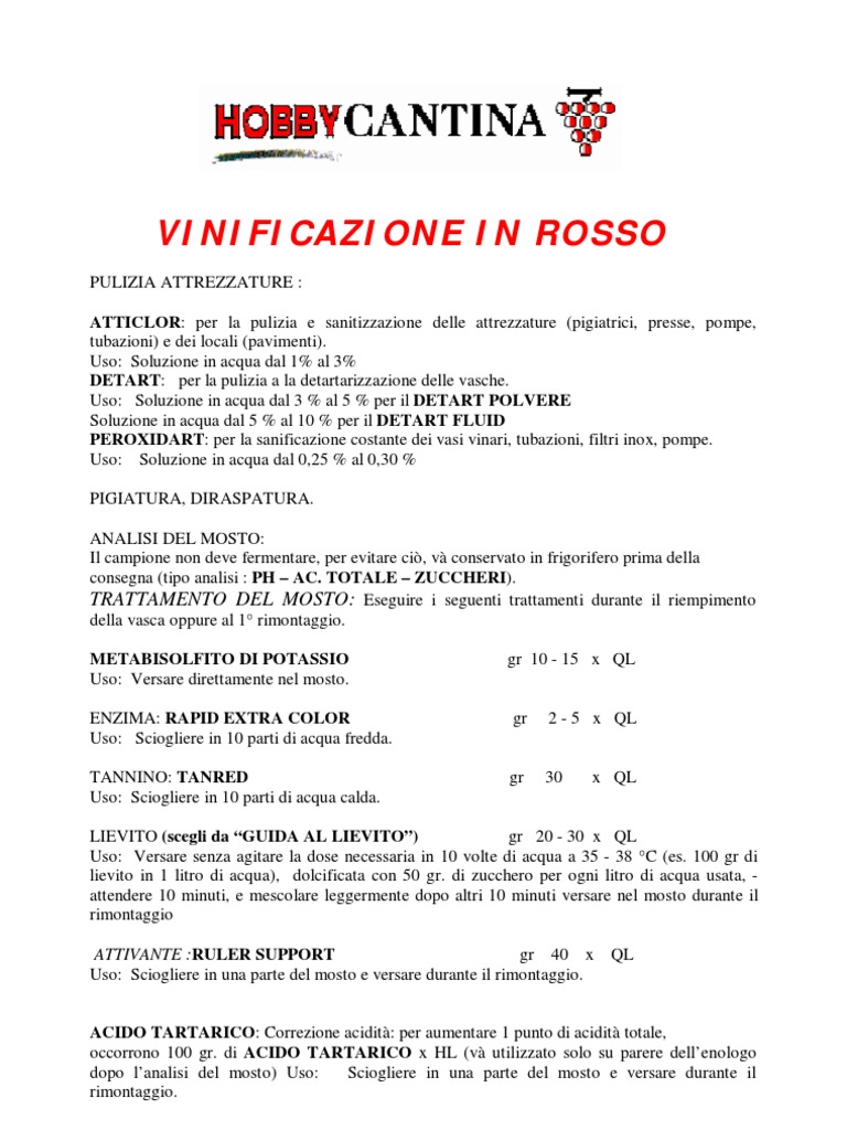 Come Si Fa Il Vino Pdf