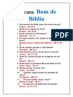 Perguntas Bíblicas, PDF, Bíblia