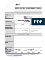 Formato Investigacion de Accidente