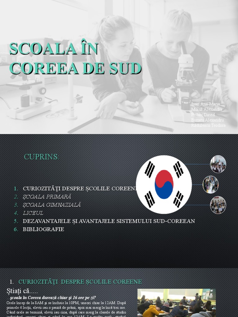 Scoala in Coreea | PDF