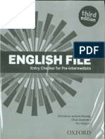 English File Entry Checker Forpre-Intermediate