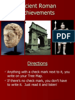 Ancient Roman Achievements 2012