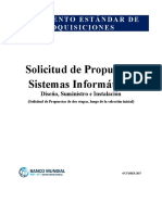 Procurement Information Systems RFPOct 2017 SPANISH