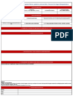 Registro Del Monitoreo de Agentes Fisicos Quimicos Psicosociales y Factores de Riesgos Disergonomicos