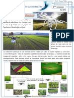 Devoir de Synthèse N°2 - Technologie - Drone Pulvérisateur - 2ème Sciences (2015-2016) Mr Kamel MARS