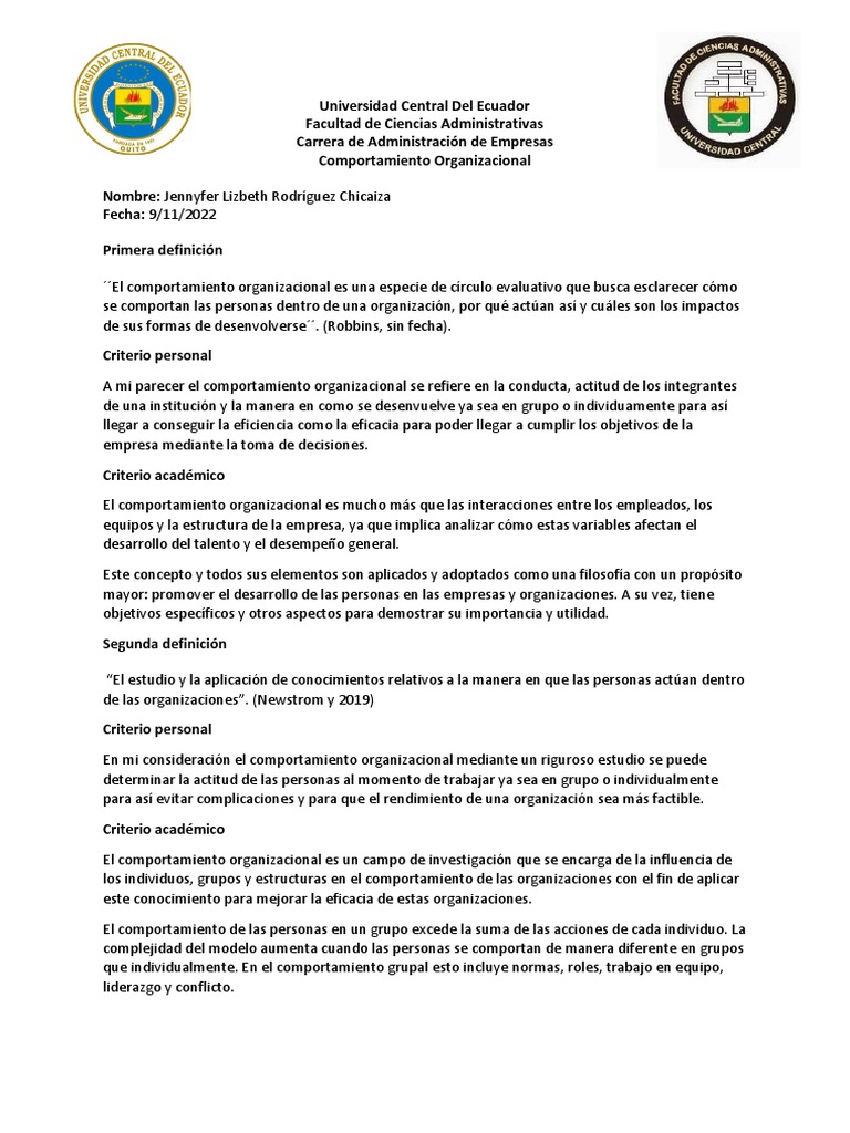 Universidad Central Del Ecuador PDF