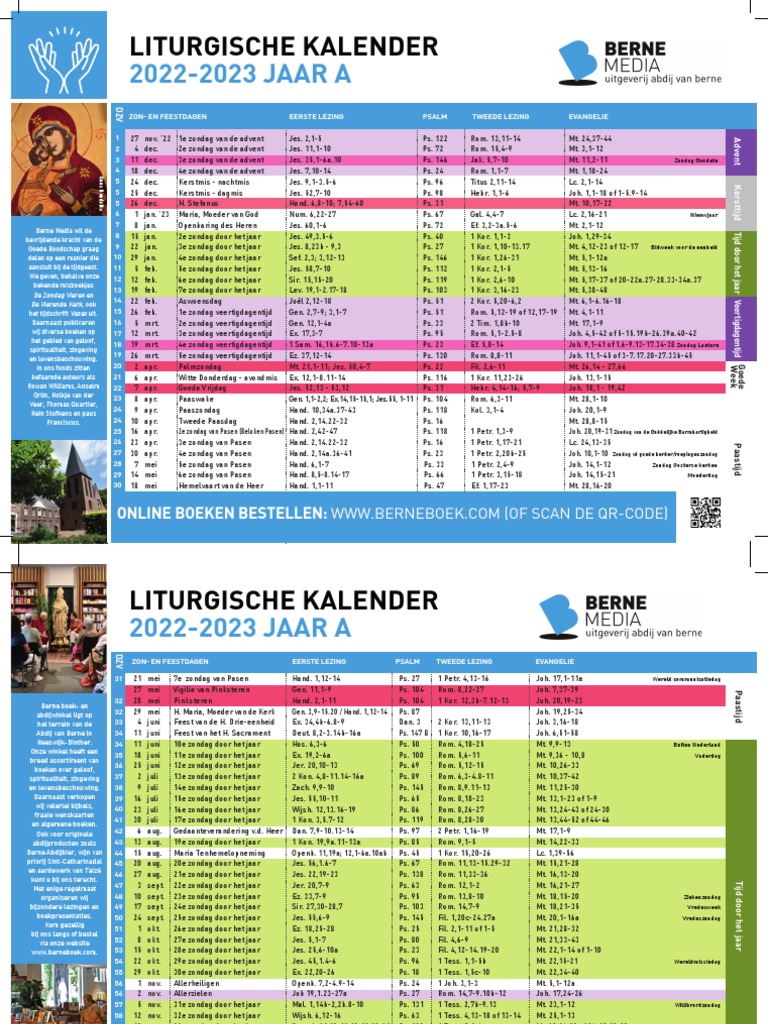 Liturgische Kalender 2022 2023 HR PDF