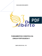 Apostila Fundamentos e Didática Da Língua Portuguesa II