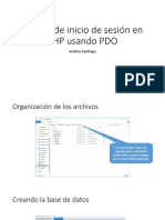 How To de Inicio de Sesión en PHP Con PDO