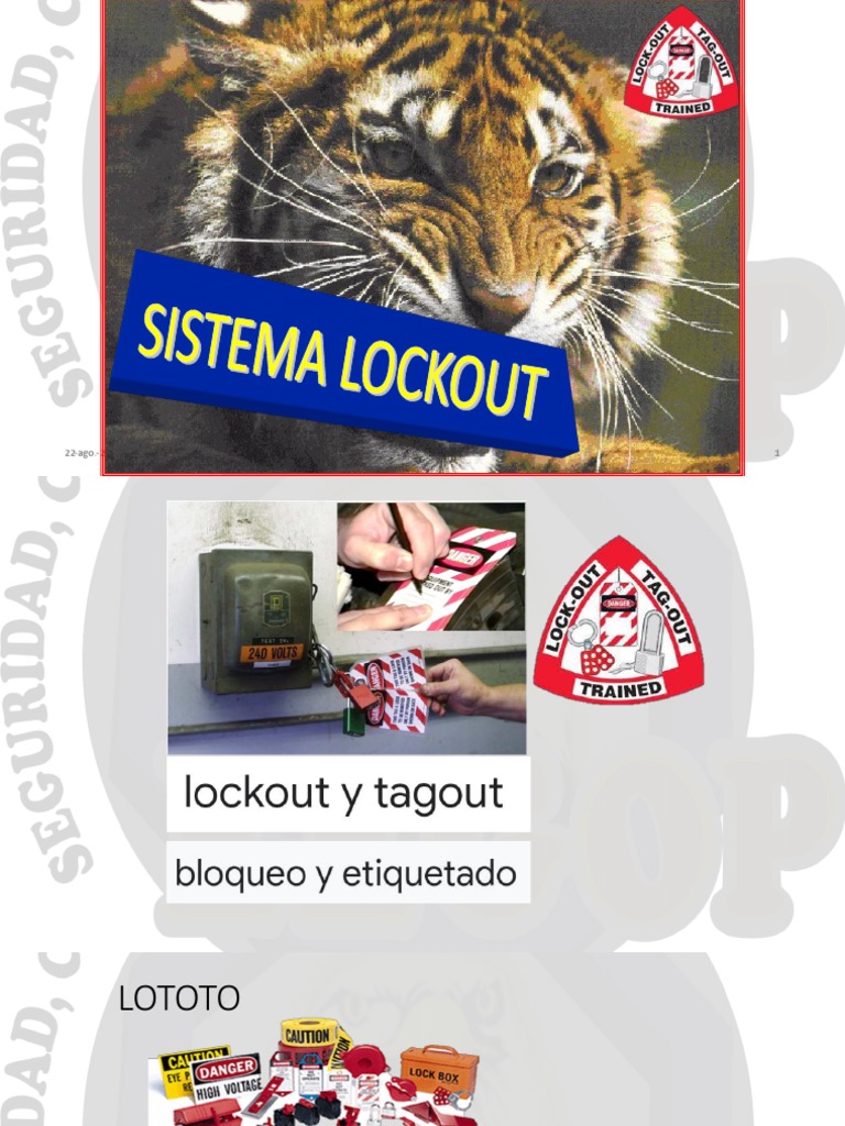 Lock Out Tag Out PDF | PDF