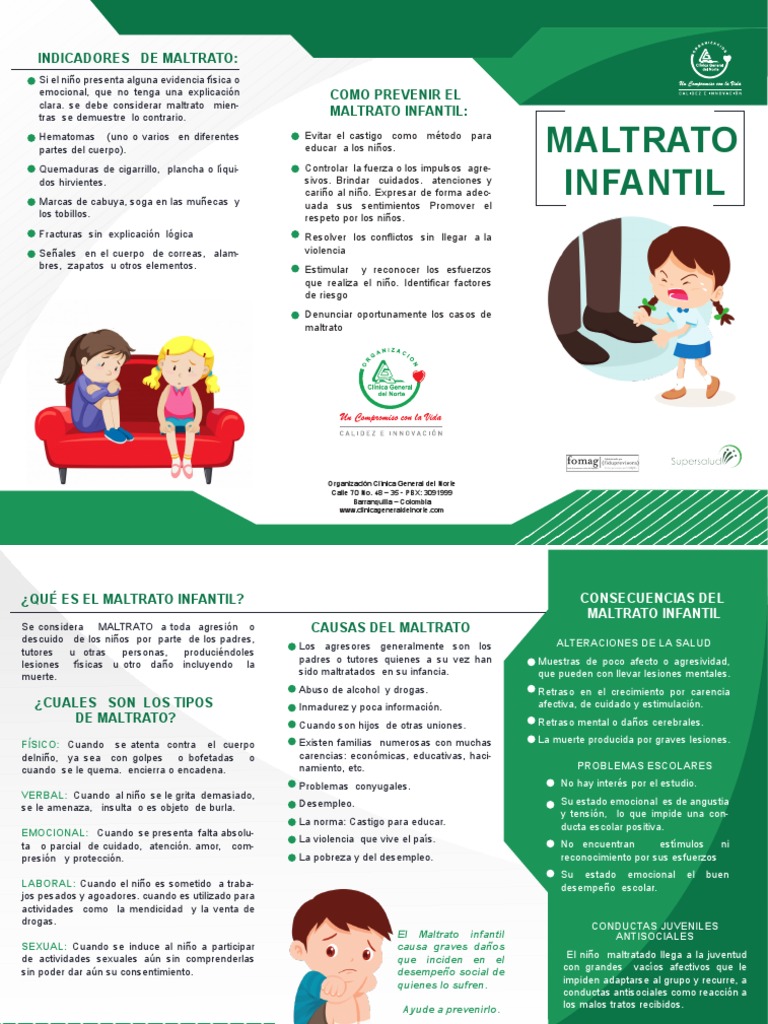 Prevención del Maltrato Infantil | PDF | Abuso infantil | Causas de la ...