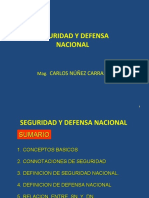 Seguridad y Defensa Nacional Oficial