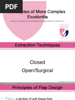 Principles of More Complex Exodontia