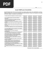 Escala SPADI: Avaliação de Dor e Incapacidade | PDF | Dor