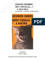 Miert Csinalja - A Macska - Desmond Morris