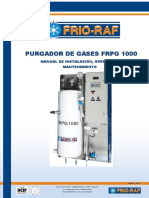 Manual - Purgador de Gases