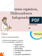 Disolventes Orgánicos, Hidrocarburos Alogenados