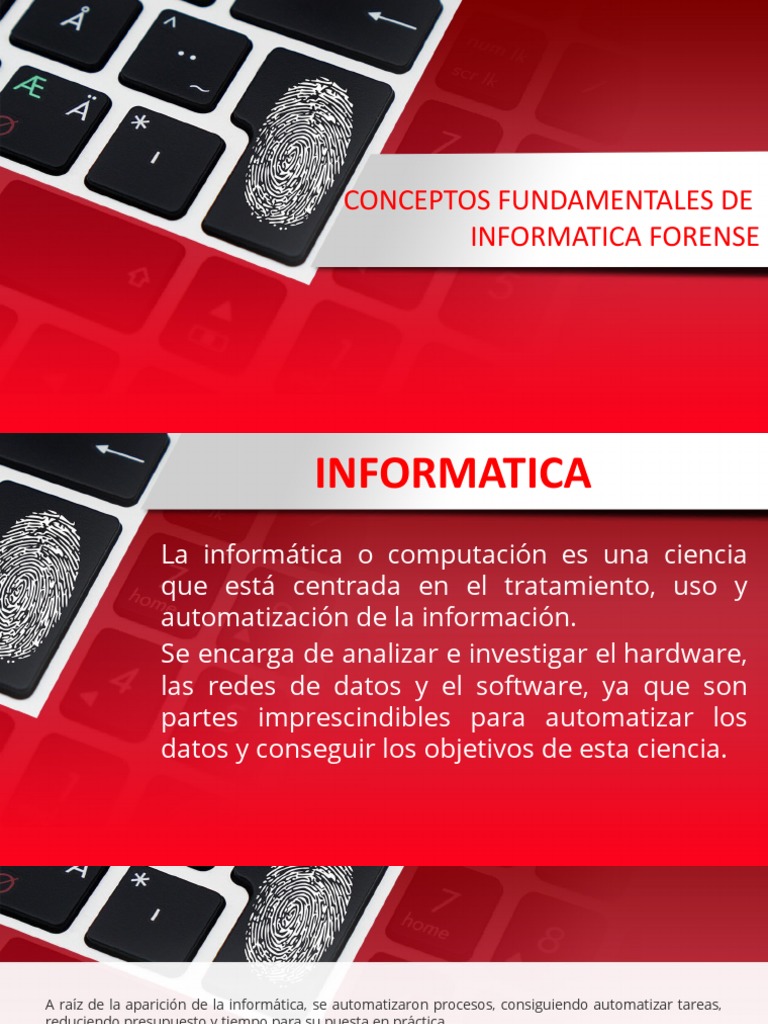 Informatica Forense | PDF | Informática forense | Edad de información