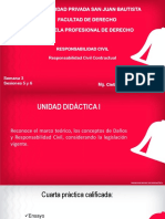 Semana 3 - Sesiones 5 y 6 - Respondabilidad Civil Contractual