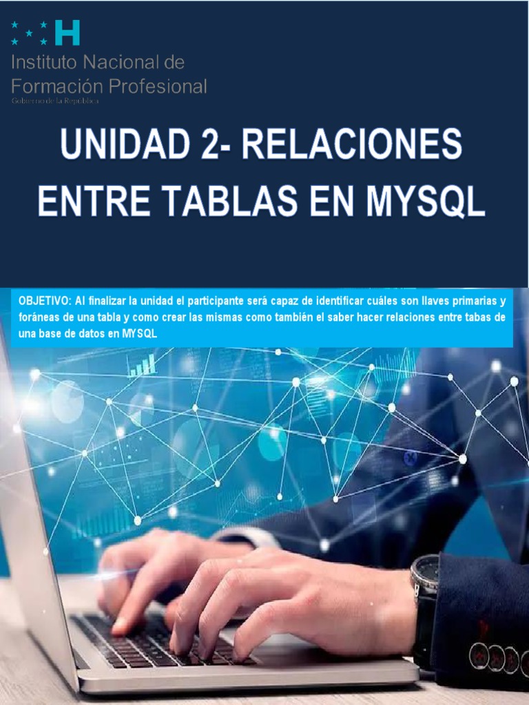Unidad 2 Relaciones Entre Tablas de MYSQL PDF