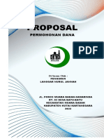 Proposal Dana PT Bar