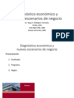 Diagnóstico Economico Nuevos Escenarios Negoci