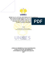 Hubungan Kecerdasan Emosi dan Efikasi Diri dengan Self Regulated Learning