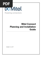 Plano de Instalação PABX Mitel