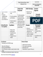 Lean Canvas Template Taran