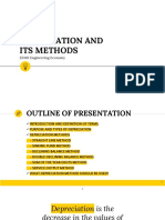 Week 11. Depreciation and Its Methods