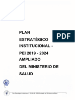 Plan Estratégico Institucional PEI 2019-2024 (Parte Uno)