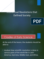 STS-Intellectual Revolutions That Defined Society