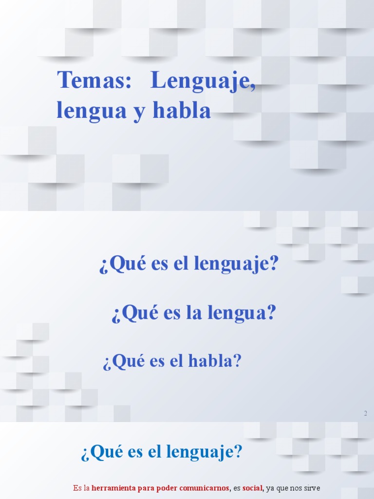 Tipos y funciones del lenguaje humano | PDF | Comunicación | Habla