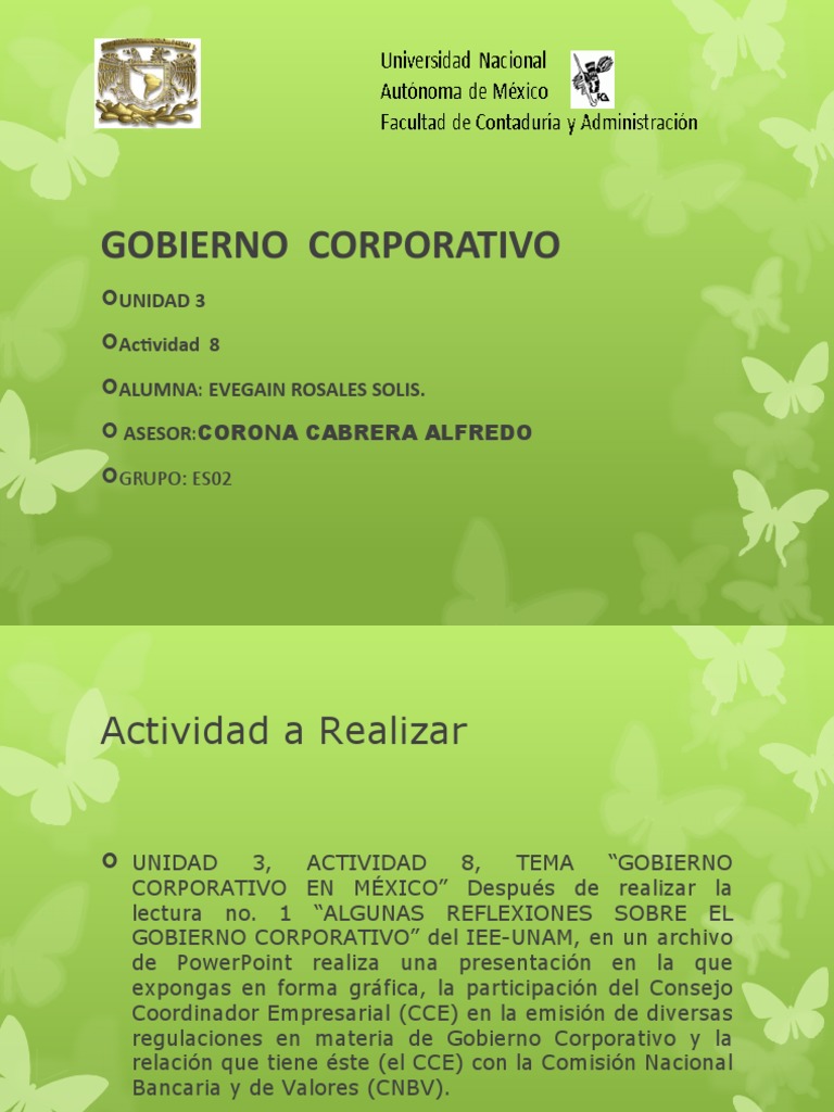 Gobierno Corporativo en México: CCE y CNBV | PDF | Business | Economias