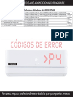 Codigos de Error Aire Acondicionado - 220121 - 171846