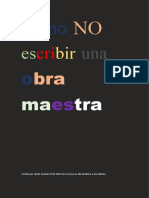 Como NO Escribir Una Obra Maestra 22