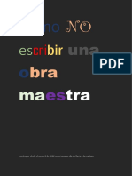 Como NO Escribir Una Obra Maestra18