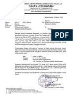 Surat Orientasi Kader Posyandu - 2022