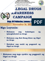 Anti-Illegal Drugs Presentation by PSSG Gorres