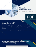 Merger Acquisition (MA) Ch9 Accounting and Payments