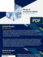 Merger Acquisition (MA) Ch5 Vertical Integration