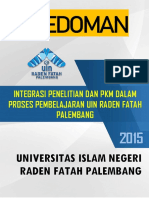 Pedoman Integrasi Penelitian Dan PKM Tahun 2015