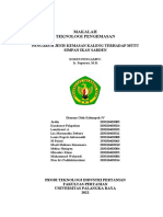 Makalah Teknologi Pengemasan Kelompok Iv