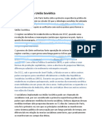 Socialismo URSS tem  e resume de forma concisa e otimizada para  o conteúdo do documento, que trata da implantação e desenvolvimento do socialismo na antiga União Soviética