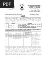ECL Area List | PDF | Heavy Industry | Environment