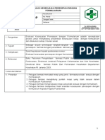 8.2.1. EP 8. SOP EVALUASI KESESUAIAN PERESEPAN DENGAN FORMULARIUM (Diagram Alir)